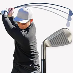 シナリアイアン スイング練習 しなる 初心者 飛距離アップ GOLFavo 楽天市場】シナリアイアン ゴルフ 練習器具 スイング練習