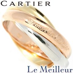 カルティエ Cartier トリニティ リング 指輪 イエローゴールド K18YG 14.5号 中古 プレラブド 返品OK