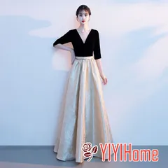 ウエディングドレス 二次会 前撮り 大きいサイズ 結婚式/二次会ドレス 海外挙式 ウェディングドレス ライトドレス 花嫁ドレス ロングドレス 後撮り 結婚式 スレンダードレス パーティードレス 半袖 ワンピース 宴会 司会者　ブラック