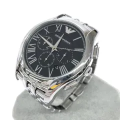 EMPORIO ARMANI エンポリオアルマーニ 腕時計 クロノグラフ  SS AR1786   シルバーカラー メンズ / 240001165642