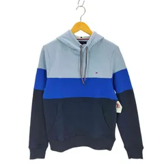 トミーヒルフィガー TOMMY HILFIGER ロゴ刺繍 プルオーバーパーカー メンズ import：XS 