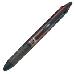 【迅速発送】PILOT 多色ボールペン フリクションボール4ウッド 0.5mm ブラウン LKFB3SEFBN