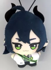 【中古】ぬいぐるみマスコット・ぬいぐるみバッジ マレウス・ドラコニア チビちびぐるみ～おめかしバースデー～vol.2 「ディズニー ツイステッドワンダーランド」 ナムコ限定