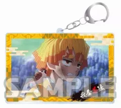 【中古】キーホルダー・マスコット(キャラクター) 我妻善逸 「鬼滅の刃 キャラリウム フォトアクリルキーホルダー」