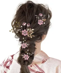 人気商品　成人式 ヘアアクセサリー 結婚式 人気 ウェディング 大人 パール 花 和装 発表会 【Baramoly】髪飾り 着物 レディース 振袖 袴 七五三 卒業式 入学式