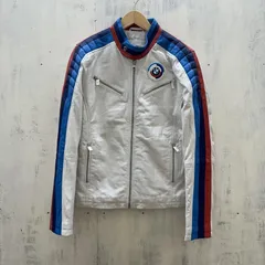 BMW レザーライダージャケット グレー100周年限定ジャケットレディース