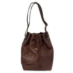 Burberry's(バーバリーズ) ショルダーバッグ - ブラウン 巾着型 レザー
