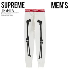 SUPREME/HANES (シュプリーム/ヘインズ) HANES BONES THERMAL PANT (1 PACK) (ヘインズ ボーンズ サーマルー パンツ) サーマル パンツ タイツ メンズ NATURAL ナチュラル FW21A27 NATURAL