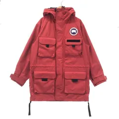 【中古】CANADA GOOSE × COMME des GARÇONS JUNYA WATANABE MAN マウンテンパーカー S WB-J402 レッド カナダグース コムデギャルソン・ジュンヤワタ[10]のサムネイル