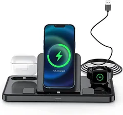 OBEST スマホ充電スタンドfor iPhone airpods Apple watch 充電クレードル 卓上ホルダー