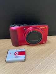【EL5】SONY　ソニー　デジカメ　DSC－HX10V　レッド　現状品　MK9789　コンデジ