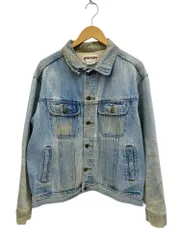 WRANGLER (ラングラー) RUGGED WEAR 90s 古着 Gジャン デニムジャケット LL相当 ライトブルー メンズ/028