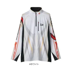 Daiwa DE-7207 長袖ハーフジップTシャツ　スペシャル DAIWA（釣り） ダイワ スペシャル ウィックセンサー ジップ