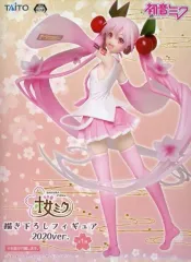 【中古】フィギュア 桜ミク 「キャラクター・ボーカル・シリーズ 01 初音ミク」 描き下ろしフィギュア 2020ver.