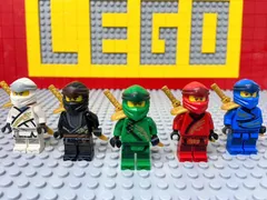☆ニンジャゴー☆ レゴ　ミニフィグ　ウー先生　ニャー　ロイド　ジェイ　カイ　ゼン　コール　人形　忍者　侍
