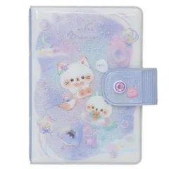 【メール便】シール帳 マイシールバインダー ナイトミャウ クーリア シールシート10枚付き シール交換帳 女の子 グッズ 