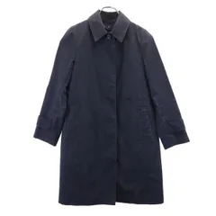 マッキントッシュフィロソフィー 三陽商会 日本製 ライナー付き ステンカラーコート 36 ネイビー MACKINTOSH PHILOSOPHY レディース 古着 【231124】のサムネイル