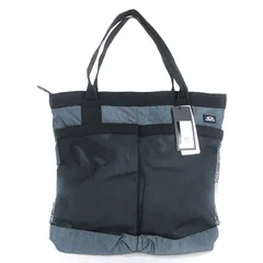オークリー OAKLEY タグ付き ESSENTIAL TOTE 5.0 エッセンシャル トート バッグ キャンバス メッシュ FOS900677 グレー 黒 ブラック 鞄のサムネイル