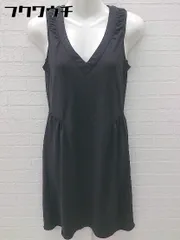 ◇ DES PRES デ プレ TOMORROWLAND ノースリーブ ミニ ワンピース サイズ1 ブラック レディース 【中古】 【1102120014154】のサムネイル