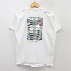 L/古着 フルーツオブザルーム 半袖 ビンテージ Tシャツ メンズ 90s オール コットン クルーネック 白 ホワイト 25aug20 中古
