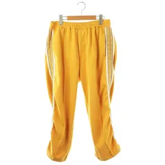 サスクワッチファブリックス SASQUATCH fabrix 24SS  LACE TAPE TRACK PANTS パンツ ジャージ M マスタード /MI ■OSのサムネイル