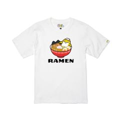 ぴり×らーめん（えいご）半袖Ｔシャツ（白）