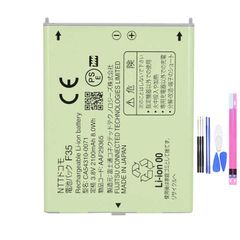国内即日発送! 純正同等新品! FUJITSU docomo らくらくスマートフォン バッテリー CA54310-0071 F35 F-04J F-03K 携帯電話のバッテリー 電池パック 交換 内蔵battery 修理 両面テープ 修理工具付き ##001