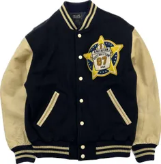 レアな逸品‼️van jac ヴァン　スタジャン　ネイビー　Lサイズ 中古・古着通販】VAN (ヴァン) スタジャン ネイビー×レッド