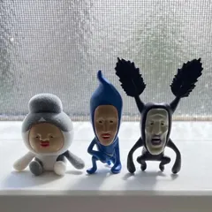 【３個セット】　こびとづかん おすわりマスコット 2 1 こびとずかん　こびと図鑑　　カクレケダマ　アラシクロバネ　シノビイエコビト　シークレット　小人図鑑　ガチャガチャ　ガチャ　ガシャポン　カプセルトイ