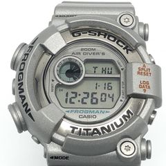未使用級】CASIO G-SHOCK DW-8201 フロッグマン （銀蛙） - メルカリ