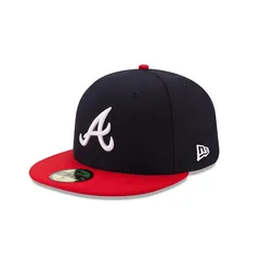 59FIFTY ニューエラ Newera アトランタ ブレーブス Braves オーセンティック home (2-1)