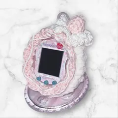 No. 34 たまごっち　uni smart たまごっちカバー　ベビーケーキ　イチゴミルク　ホワイトピンク