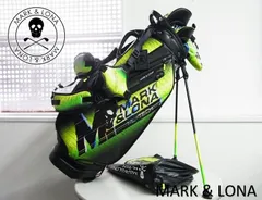 MARK&LONA マークアンドロナ スタンド式キャディバッグ ブラウン