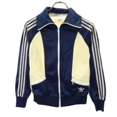 アディダス 70s フランス製 ヴィンテージ VENTEX トレフォイルロゴ トラックジャケット 36 ネイビー 他 adidas ジャージ メンズ