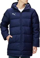 【新品・2営業日で発送】PUMA プーマ TEAMLIGA_ミドルダウンコート (657738) 色 : PEACOAT サイズ : M 