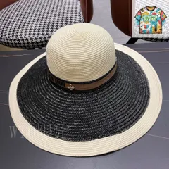 【今日WTO】DIOR スタウトブリム ストローハット-ST99