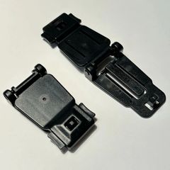 2個セット YKK LA25AXB 25mmテープ薄地テープ用(1.2 〜 1.4mm)パーツ 黒