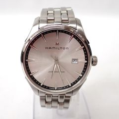 Ft1265611 ハミルトン 腕時計 ジャズマスター 革ベルト付 H324510 シルバー文字盤 メンズ HAMILTON 中古