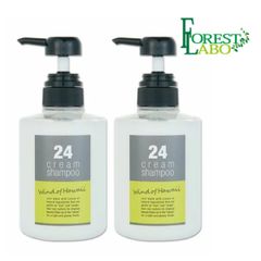 フォレスト・ラボ 24クリームシャンプー 400g×2個 泡立たない ヘッドスパ