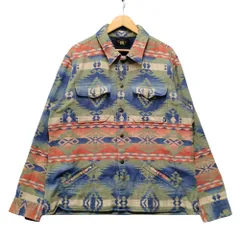 現行　RRL DOUBLE RL ジャケット　ネイティブ　裏起毛　M ナバホ 現行RRL DOUBLE RL ジャケットネイティブ裏起毛M ナバホ