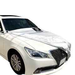 車 カバー ボンネットカバー 起毛 300d 防炎 厚地 日本製 フロント ハーフ 高級 おすすめ簡単 前だけ 傷 防止 裏起毛 大型車 カーカバー 自動車カバー ボディーカバー 車体カバー 車カバー セダン ワゴン SUV EC-BC6B