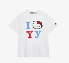 新品 OpenYY ハローキティ パラシュートパンツ 白 セール】【OPEN YY×Hello Kitty】YY PARACHUTE PANTS：パンツ