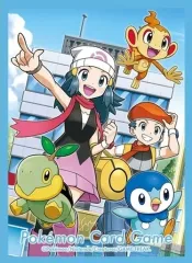 【中古】サプライ ポケモンカードゲーム デッキシールド(スリーブ) コウキ＆ヒカリ ポケモンセンター限定