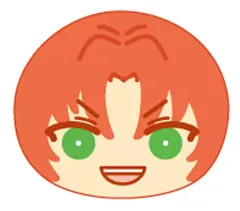 【中古】ぬいぐるみマスコット・ぬいぐるみバッジ 月永レオ 「あんさんぶるスターズ! おまんじゅうにぎにぎマスコット4」