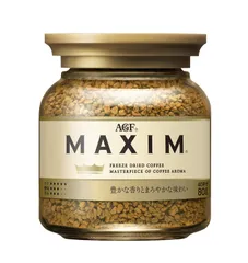 【特価商品】個 1.0 瓶 瓶 詰め替え インスタントコーヒー 80g マキシム AGF