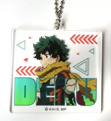 【中古】キーホルダー 緑谷出久 「僕のヒーローアカデミア アクリルキーホルダーコレクション 行進Ver.」