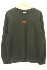 【中古】 NIKE メンズスウェット M M NSW NIKE AIR BB FLC CREW NIKE M 黒 ブラック