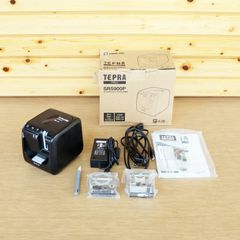 新潟発 キングジム ラベルプリンター テプラプロ SR5900P 美品 高速印刷 ネームラベル 名前シール KING JIM テプラ 取扱説明書 TEPRA PRO