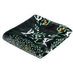 ハーフサイズ_グリーン nishikawa 【 西川 】 2枚合わせ ひざ掛け ハーフケット 140X100cm 洗える フィンレイソン ヴァパウス 冬 リバーシブル グリーン FQ73605013