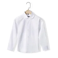 ☆ タイプE ☆ 150cm ☆ シャツ 子供 卒業式 入学式 春秋 shirt2118 女の子 ブラウス キッズ 長袖 襟付き シャツ 白 トップス フォーマル ジュニア スーツ インナー 子供服 子ども服 女の子 ガールズ 入学式 卒業式 きれいめ